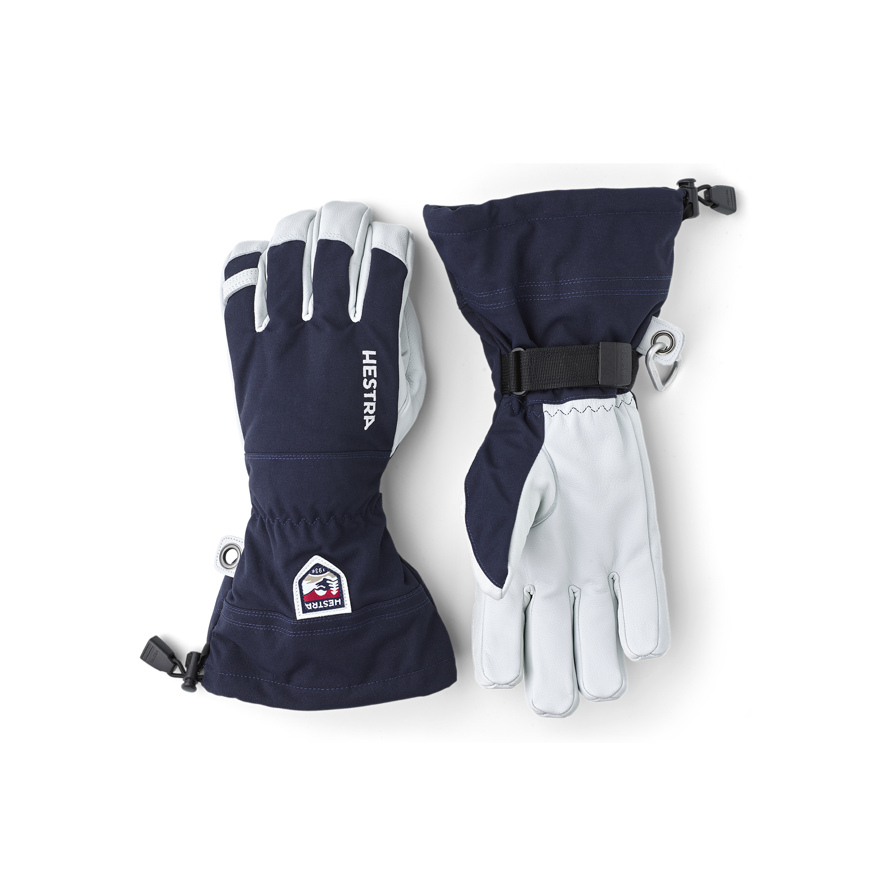ヘラジカ Army Leather Heli Ski - 5 finger – Hestra Gloves
