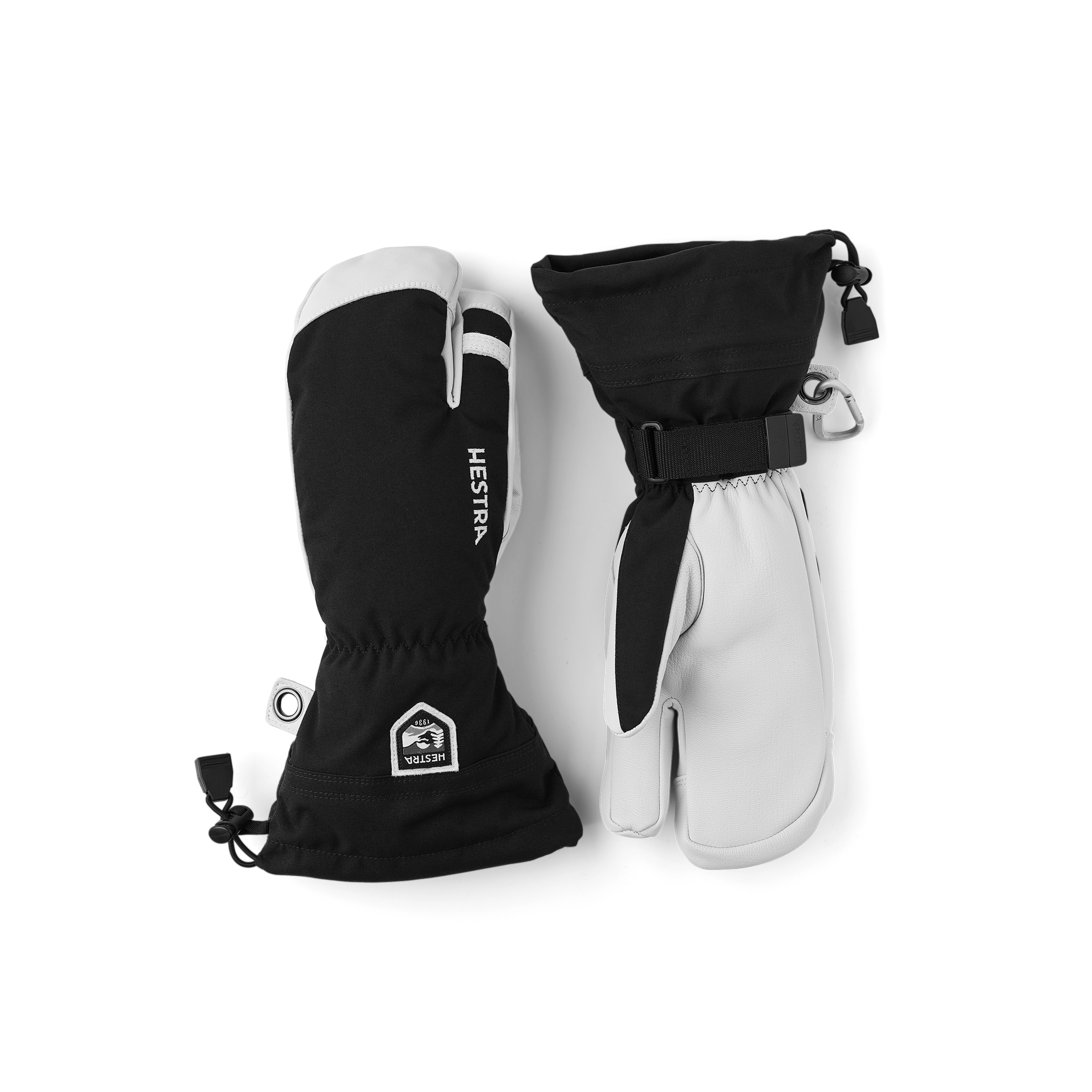Army Leather Heli Ski - 3 finger – Hestra Gloves Army Leather Heli Ski - 3 finger – Hestra Gloves