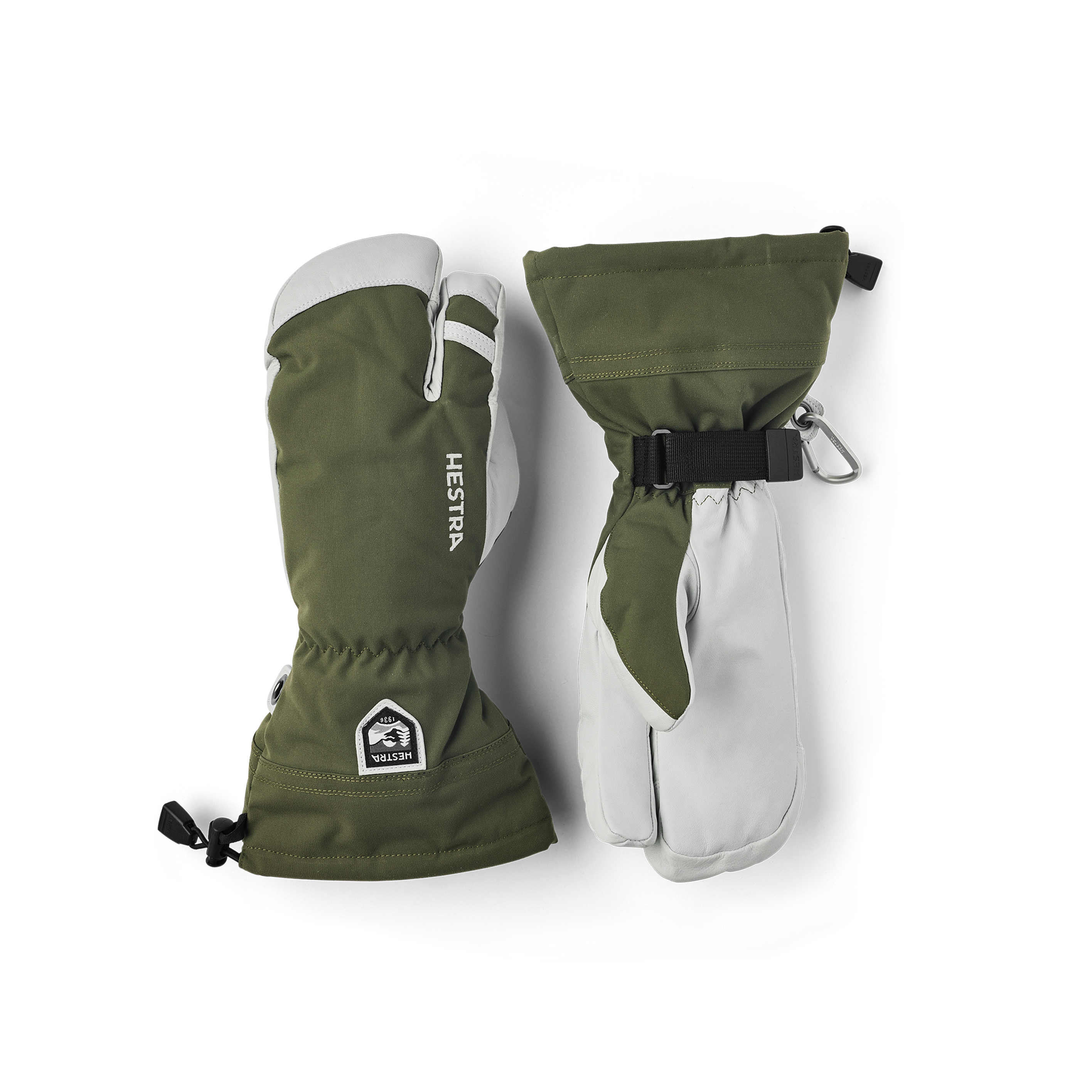 Army Leather Heli Ski - 3 finger – Hestra Gloves