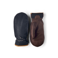 Wakayama Mitt Navy/Brown | Hestra Gloves