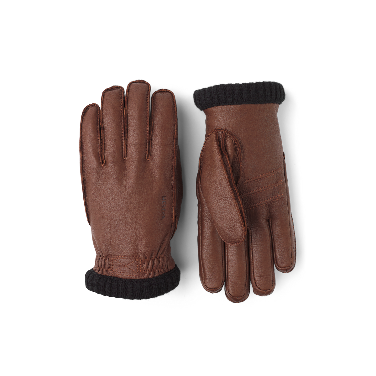 Hestra - Deerskin Primaloft Rib - Chocolate