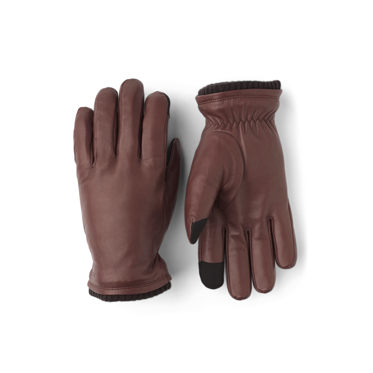mens brown leather dress gloves Men's Genuine Leather Gloves Cognac / XL