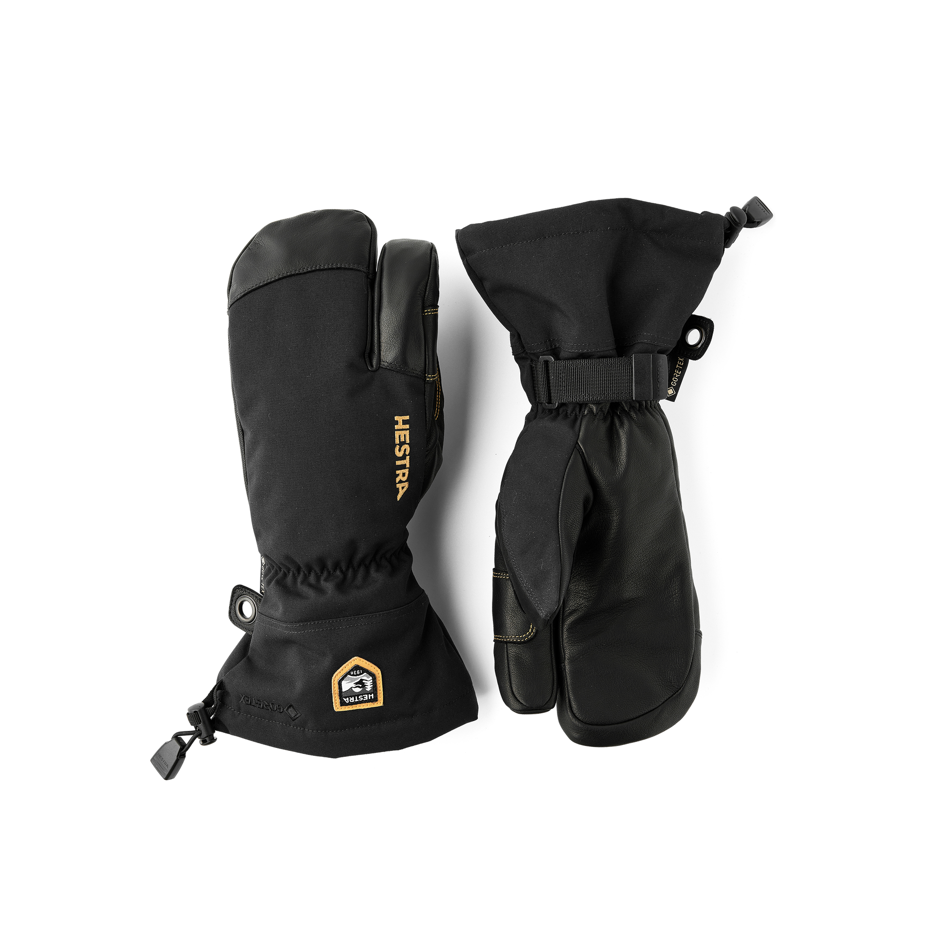 Army Leather Gore-Tex - 3 finger – Hestra Gloves Army Leather Gore-Tex - 3 finger – Hestra Gloves