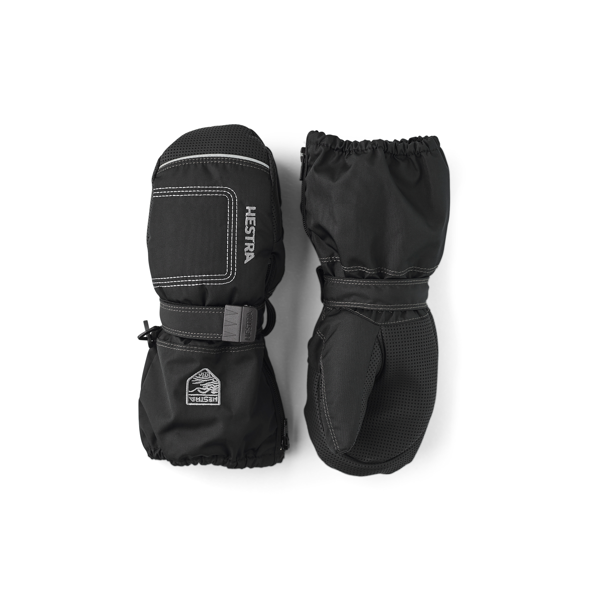 Hestra ブラック ミトングローブ 中井モデル Size7 Baby Zip Long - mitt – Hestra Gloves