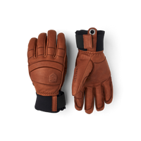 hestra - leather fall line 5 finger - handschuhe Hestra - Fall Line - Brown/Brown