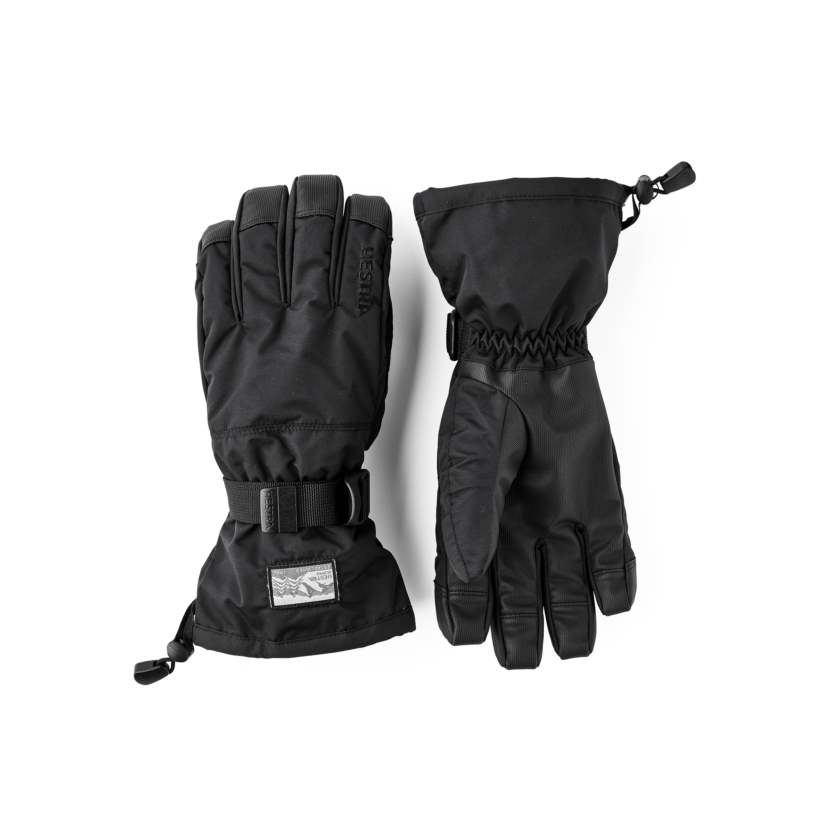 Hestra - Gauntlet Sr. - 5 finger - Black/Black