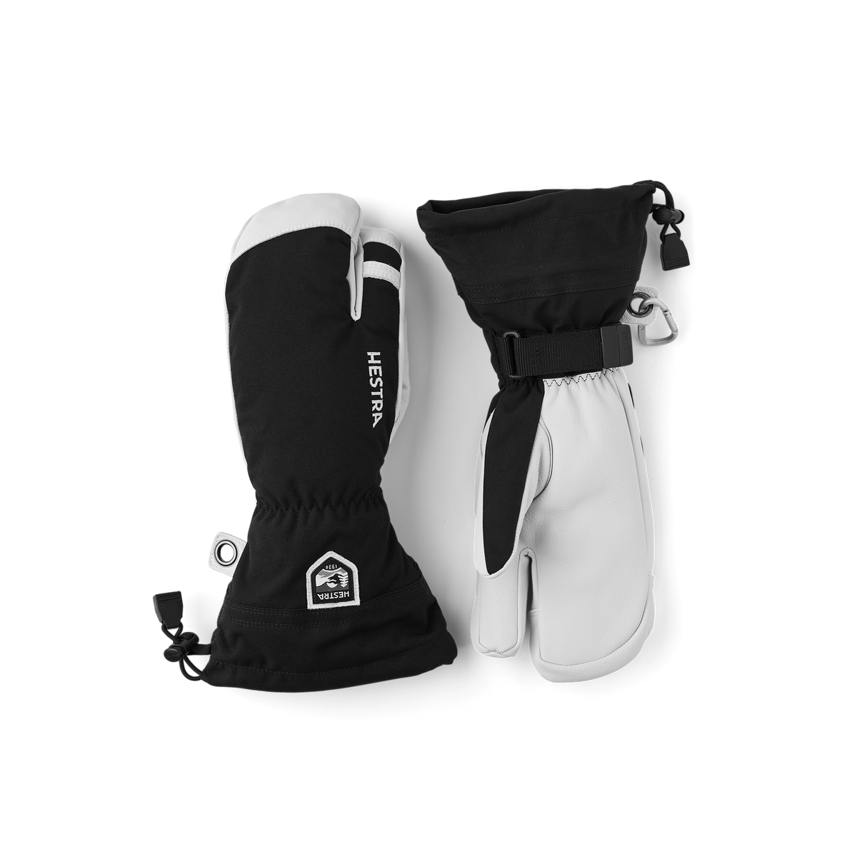 Army Leather Heli Ski - 3 finger – Hestra Gloves Army Leather Heli Ski - 3 finger – Hestra Gloves