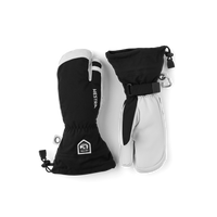 hestra drei-finger-handschuhe Hestra - Army Leather Heli Ski 3-Finger - Black