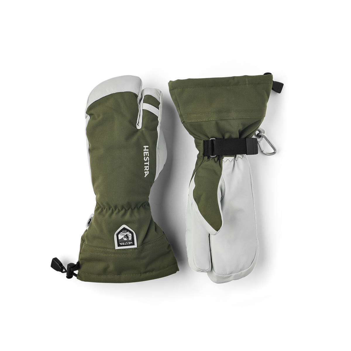 Army Leather Heli Ski - 3 finger – Hestra Gloves