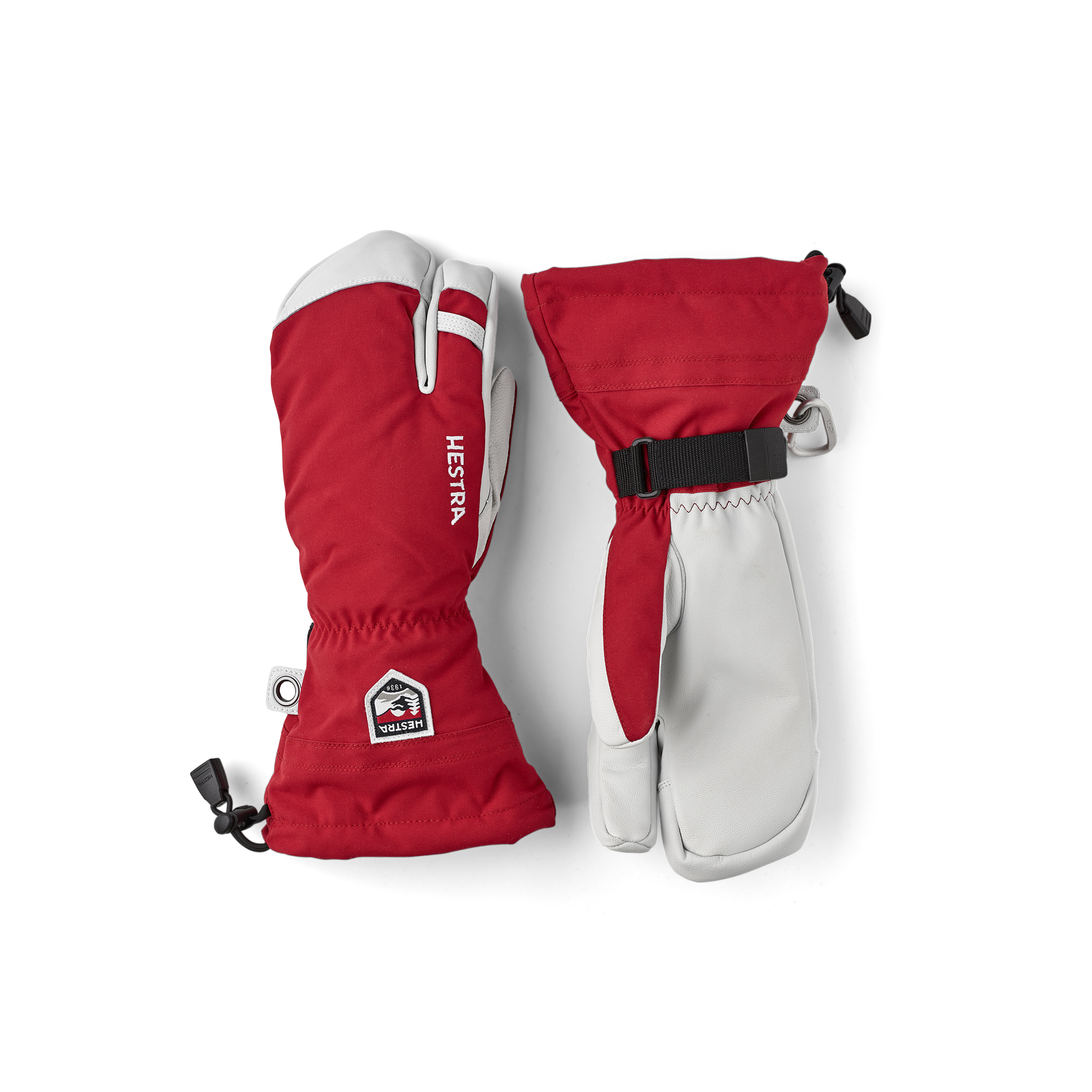 Army Leather Heli Ski - 3 finger – Hestra Gloves Army Leather Heli Ski - 3 finger – Hestra Gloves