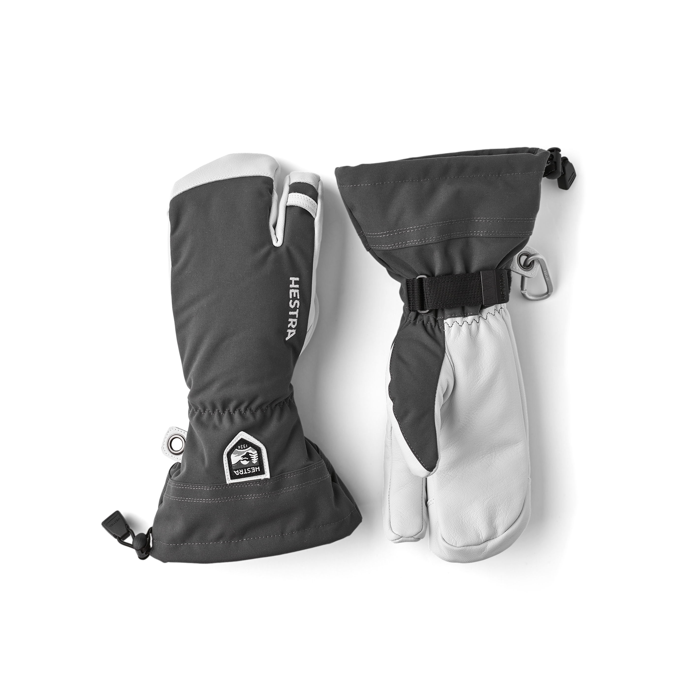 3 finger handschuhe winter Army Leather Heli Ski