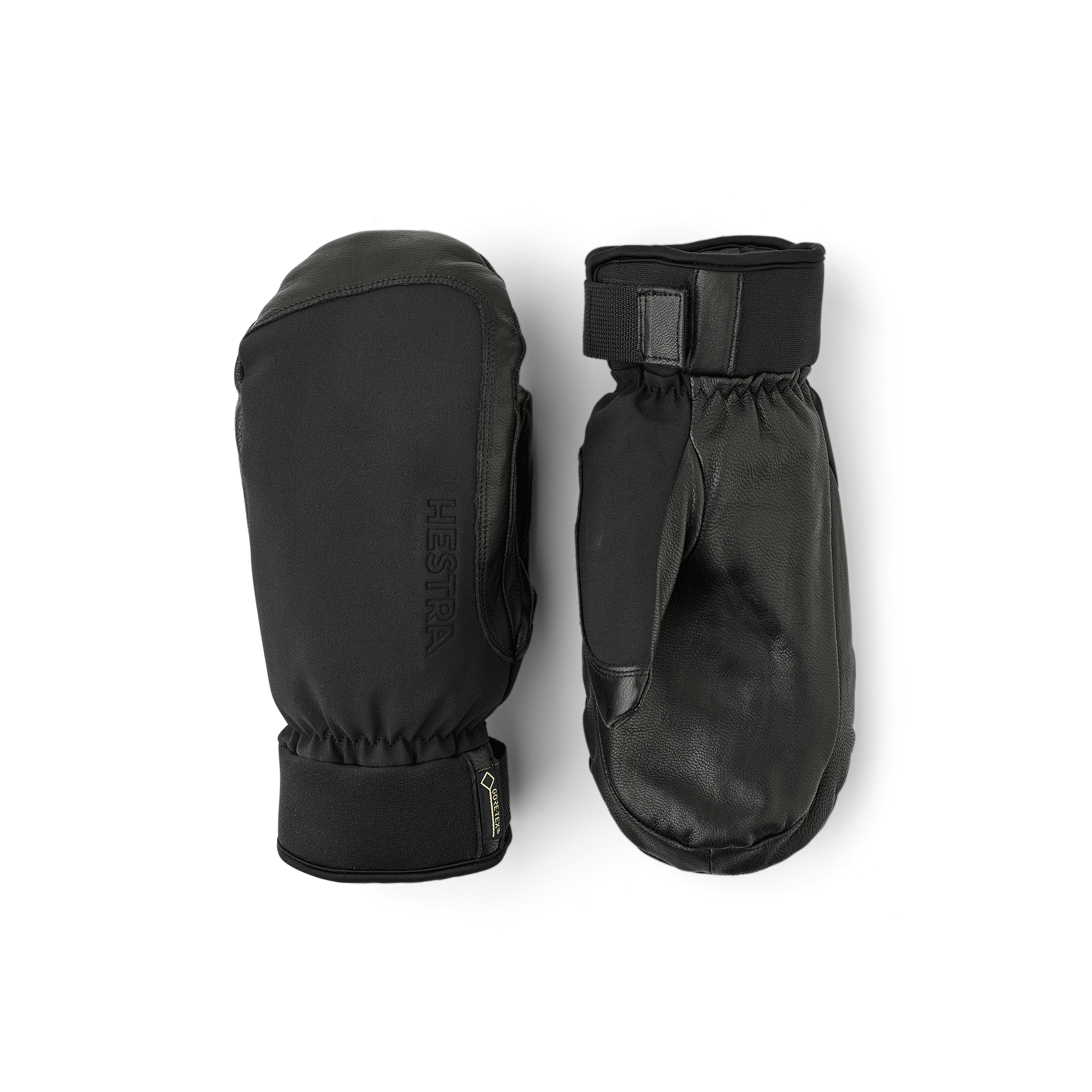 スキー HESTRA LEATHER GORE-TEX MITT 7 BLK Alpine Short Gore-Tex - mitt - NA – Hestra Gloves