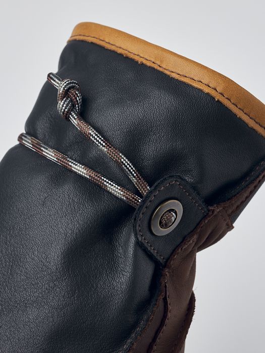 Wakayama Mitt Navy/Brown | Hestra Gloves