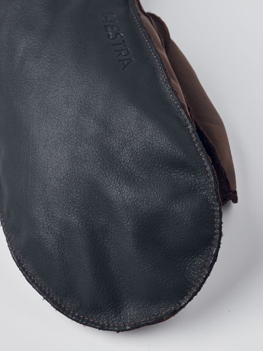 Wakayama Mitt Navy/Brown | Hestra Gloves